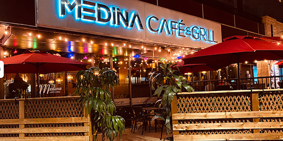 Outside of Medina Cafe