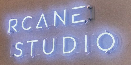 RCANE Studio sign